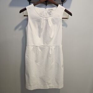 Banana Republic Classic White Mini Dress